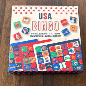 🇺🇸 USA Bingo Game Set - Multicolor